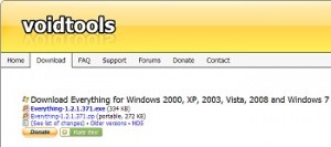 Everything Search from VoidTools